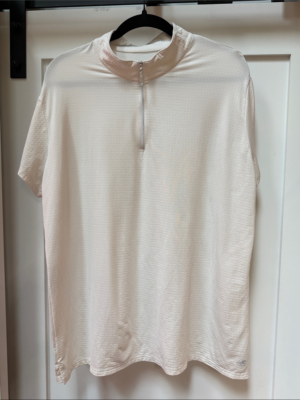 SunShield by SmartPak White Quarter Zip Vented Tee XXL
